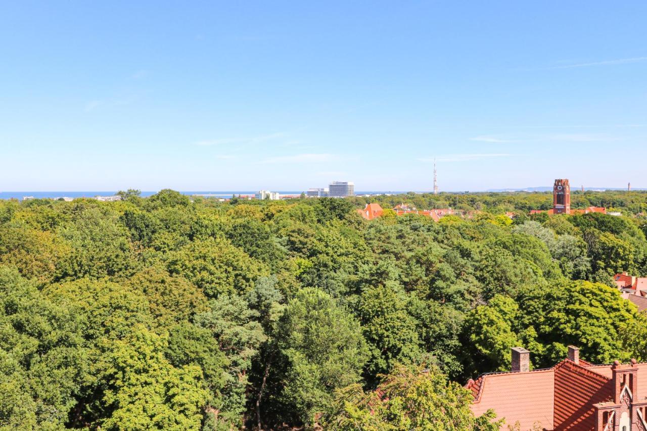 Apartament Morena Z Widokiem Z Tarasu Na Morze Swinoujscie Dış mekan fotoğraf