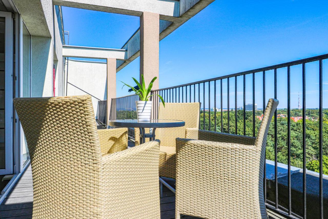 Apartament Morena Z Widokiem Z Tarasu Na Morze Swinoujscie Dış mekan fotoğraf