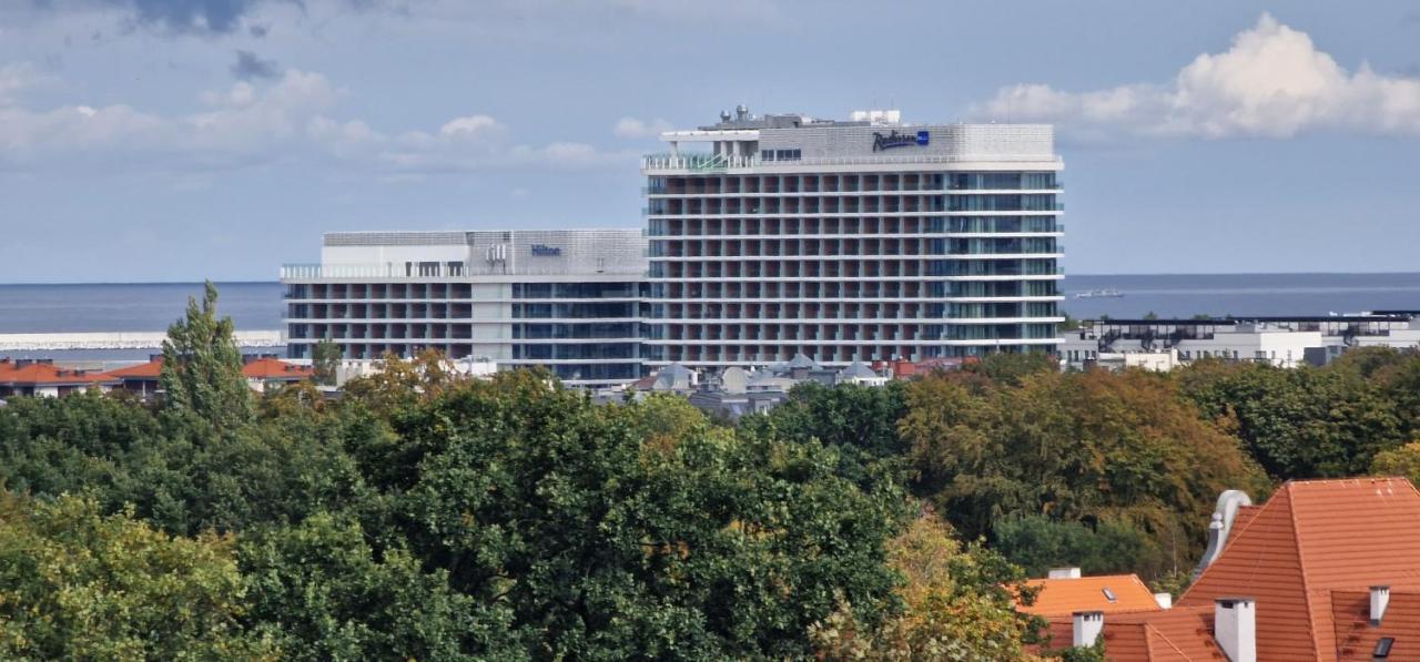 Apartament Morena Z Widokiem Z Tarasu Na Morze Swinoujscie Dış mekan fotoğraf