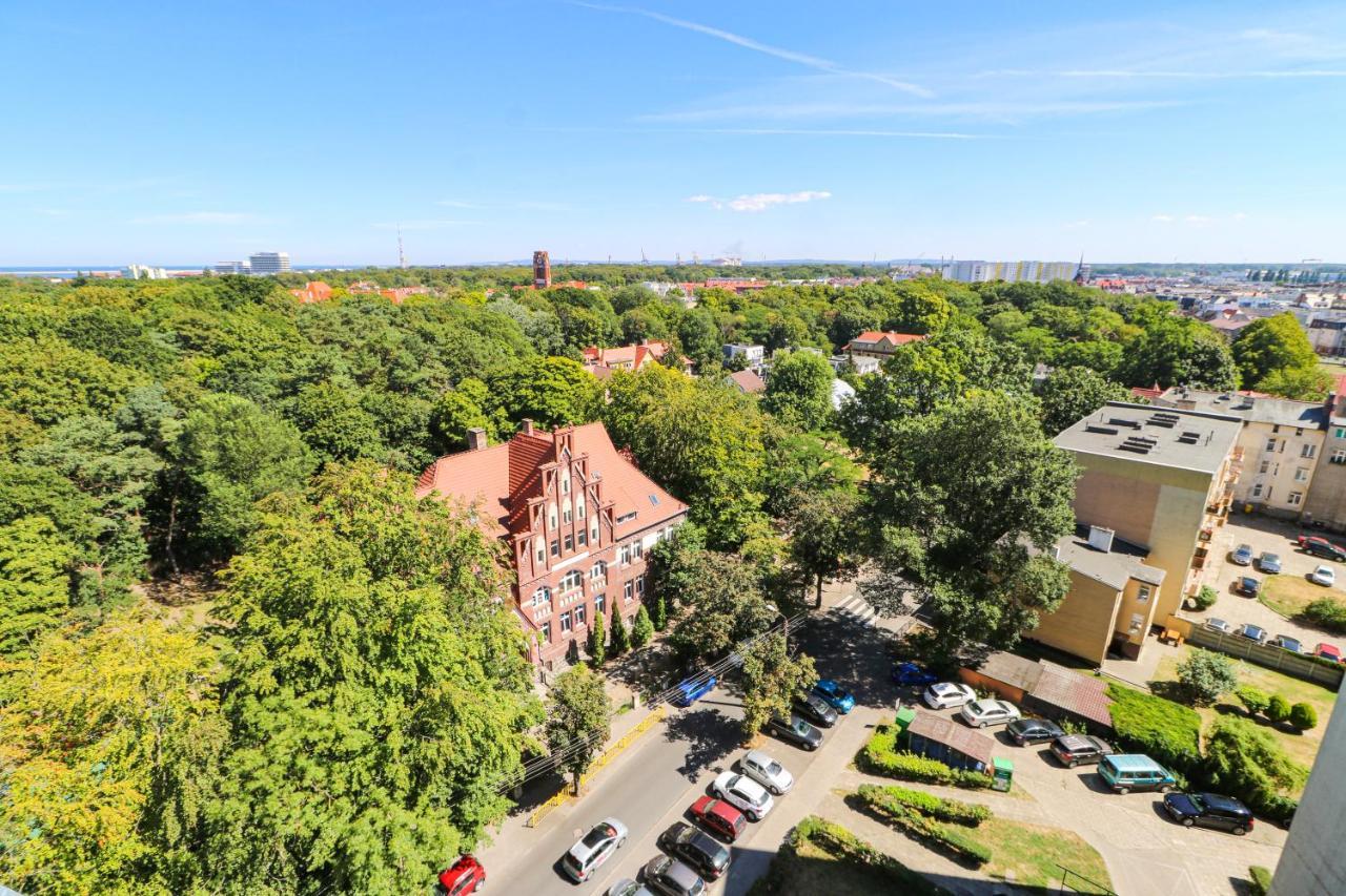 Apartament Morena Z Widokiem Z Tarasu Na Morze Swinoujscie Dış mekan fotoğraf